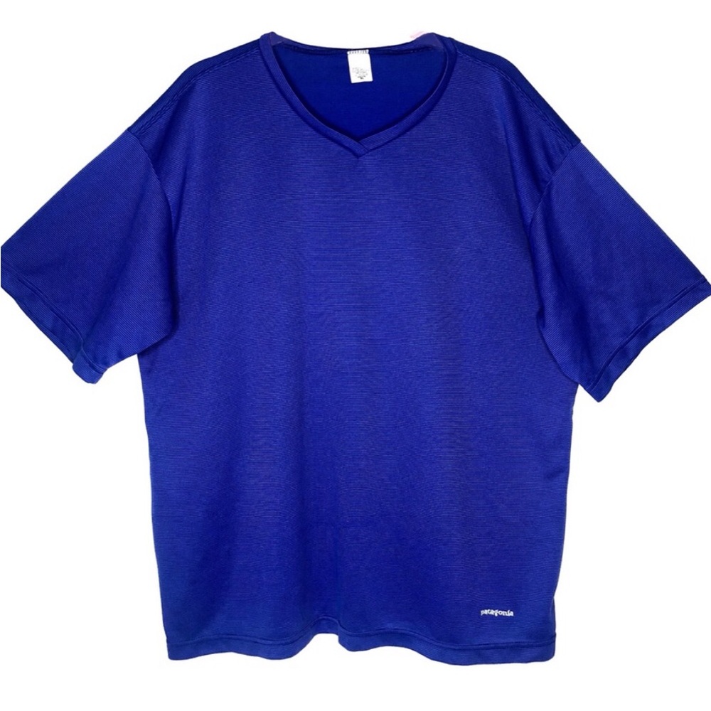 Patagonia Mens Short Sleeve V Neck Tee Size XL